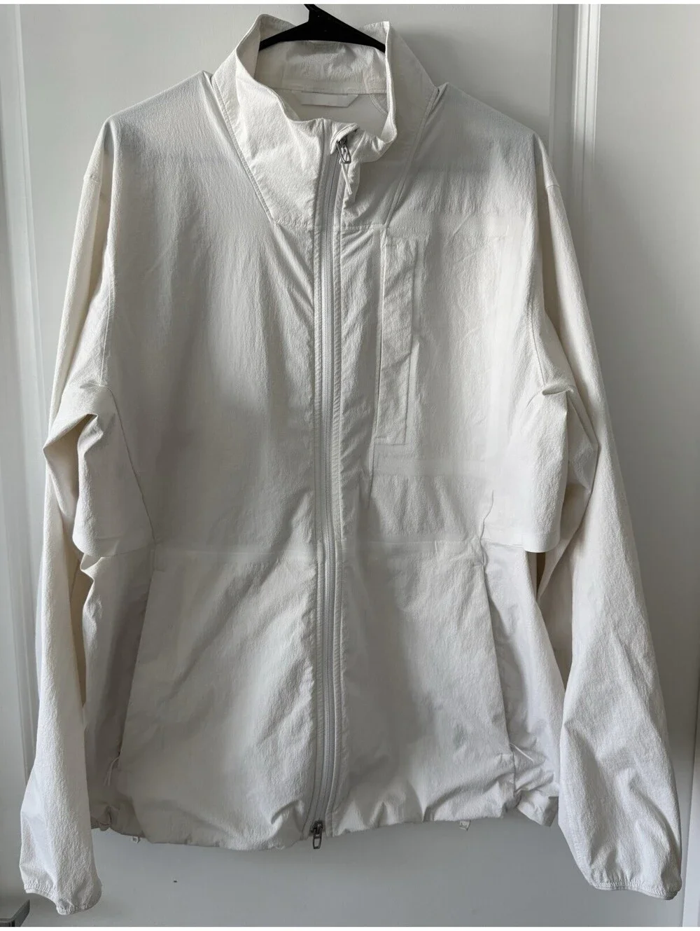 Lululemon Sojourn Windbreaker Jacket Windmill White/Cream Size XL